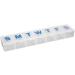 7-Day Pill Organizer Box for Vitamins & Medicine | Clear Case Holder - Best for Travel & Daily Use - Buy Online on GoSupps.com