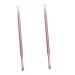 FRCOLOR 2pcs Nail Gel Polish Remover Fingernail Polish Remover Cuticle Pusher Gel Nail Polish Remover Nail Pusher Manicure Tools Cuticle Trimmer Exfoliating Propeller