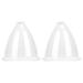 2 x Lifting Cups 150ml/180ml Breast Enlargement for Buttock Lift Body Massage 150ml Transparent White 1500ml