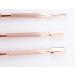 Rose Gold Metal Cuticle Pusher Set | Triangle Cuticle Peeler & Scraper | Double Ended Pusher | Manicure Tools for Fingernails & Toenails - Buy Online on GoSupps.com