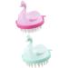 Tovinanna 4-Piece Curly Hair Massage Shampoo Brush Set | Scalp Massage & Hair Growth Shower Head | Ideal for Kids & Adults - Buy Online on GoSupps.com