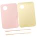 Balacoo 6 Sets Nail Art Palette & Cosmetic Mixing Plates for Makeup Eyelash & Acrylic - International Shipping Available - Buy Online on GoSupps.com