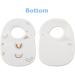 ISAKEN 2-Piece Waterproof Baby Bib Set - Teething Bandana Drool Bibs for Feeding and Burping #009 - Buy Online on GoSupps.com