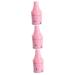 Beavorty 3 STK massage device MOXA massage pot MOXA burner container Moxibustion Brenner MoSCIBUSITION-POT device Moxa can ceramic tools MOXA ETUI made of porcelain pink face peach blossom