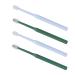 WOONEKY 4pcs Toothbrush Kitten Supplies Pet Oral Care Brush off Cats Dog Toothpaste Plastic