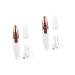 FOMIYES 2 STK lipstick razor Face hair cutter eyebrow armpit cutter Face rasier Face hair remover Formwashing Miss segment hair removal 13.5x2.6cmx2pcs