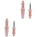 FOMIYES 4Pcs Liquid Eyeliner Makeup Eyeliner For Women Clear Magnetic Eyeliner For Eyelashes Eyeliner Liquid Liner Eyelid Glue Liquid 3d Titanium Oxide Makeup Set
