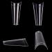 MWoot 500 Pieces French Acrylic Coffin Nails - Clear Fake Nail Tips for Women & Girls | 10 Sizes - Perfect for Nail Art - Buy Online on GoSupps.com