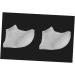 Mikinona 1pair Cushion Sleeves Shoe Inserts Silica Protective Sleeve Heel Soreness Relief Pedicure Heel Crack Cushion for Heels Insole Shoe Pads White Soft Men and Women - Buy Online on GoSupps.com