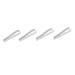 Angoily 4 pieces Fishbone clip made of stainless steel hair eating tweezers hairstyling tools Japanese fish tweezers cook stainless steel brackets goose feather clip precision stainless steel