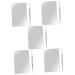 5 Sets Makeup Palette Makeup Mixing Tray for Foundation Nail Color Mixing Make up Spatula Tool Cosmetic Mixing Plate Foundation Spatula Blending Tray Makeup Spatula Makeup Tools