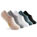 Gonii Womens No Show Socks Athletic Ankle Socks Cushioned Running Low Cut 5-8 Pairs 5 Pairs Quotidian Colors 5-8