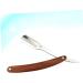 Fomiyes 3ST Safe Metal Straight Razor for Men | Professional Foldable Face Hair Razor | Premium Wooden Handle - Buy Online on GoSupps.com