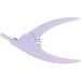 Nail Tip Clipper Acrylic Nail Clipper Ergonomic DIY for Novice for Nail Salon (Purple) - Buy Online on GoSupps.com