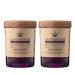 Cannabolish Lavender Smoke Odor Eliminating Candle, 7 oz, Natural Ingredients (Pack of 2)