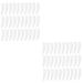 CANIGHT 200 Pcs Mask Scoop Cream Scoop Cosmetic Spoons Beauty Face Mask Facial Cream Spoon White Pp