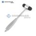 OdontoMed2011 Dejerine Percussion Hammer - Stainless Steel Diagnostic Instrument with 2-Sided Rubber Head - Buy Online on GoSupps.com