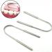 A1SONIC Stainless Steel Tongue Cleaner Set - 4 Pieces (2 Pink 2 Green) | Improve Oral Hygiene Internationally - Buy Online on GoSupps.com