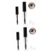 Didiseaon 4 Pcs Eyelash Brush Tube Little Containers Empty Tube Eyelash Wands Packaging Material Empty Bottle 1 g (Pack of 1) As Shownx2pcs
