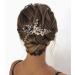 Unicra Crystal Bride Wedding Hair Pins Silver Rhinestone Clips Headpiece Bridal Hair Accessories for Women and Bridesmaid