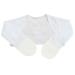 Edenswear Zinc-Infused Summer Mesh Mitten Sleeves for Kids with Eczema - Wet Wrap Therapy 12 Months White