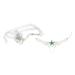 Ipetboom 1set Shell Headband Necklace Hair Accessories Pearl Seaside