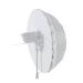 HappyGo 60 Inch Parabolic Umbrella Front Diffuser Cover,Umbrella Diffuser Soft Light Cloth for 16 Rods Black/Silver Parabolic Reflective Lighting Umbrella Fixed with Elastic Band