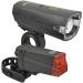 Fischer Bicycle Lighting Set 12 Lux - Waterproof Front & Rear Battery Lights | StVZO Approved IP44 Protection | Shop Now - Buy Online on GoSupps.com