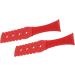Buy Lurrose 4-Piece Athletics Roller Massage Set - Trigger Point & Acupuncture Clamps for Muscle Relief - Red - International Shipping Available! - Buy Online on GoSupps.com