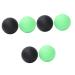 Beaupretty 6 Stk Yoga Ball Massageball Self-massage Soft fascia ball Exercise material scrolling elastic back roll yoga roll for massage elasticity scrollrad massage globe