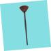 POPETPOP Makeup Brush Face Brush Makeup Blush Facial Highlighter Brush Loose Brush Fan Shaped Brush Makeup with Wooden Handle Applicator Liquid Blush Hair Fan Tricolor - Buy Online on GoSupps.com