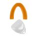Wuuraa mouth protection for teeth grinding mouth shell eva mouth protection soft mouth protection football mouthpiece Professional sports mouth protection for boxes protections children mouth protection orange orange