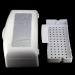 Yimart Nail Art Equipment Box Nail Art Salon Plastic Storage Box Boxes for Manicure Instruments Beauty Tools Soaking Box Container Manicure Nail Organizer Box (Transparent) - Buy Online on GoSupps.com