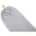 20" One Piece Crochet Faux Locs Braiding Hair Extension Synthetic Hair Braids Soft Heat Resistant For Women - Grey(Weight:100g) 20" Grey - Buy Online on GoSupps.com