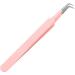 Tweezers for Eyelash Extension Professional Pink Stainless Steel Curved Tip Professional Eyelash Tweezers Striped FADVAN(90 Bend Shape) 90 Bend Shape Pink - Buy Online on GoSupps.com