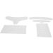 Facial Wrinkle Sticker Silicone Reusable Antiwrinkle Eye Forehead Neck Chest Pads Sticker Flexible Reducing and Smoothing Wrinkles - Buy Online on GoSupps.com