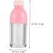 Baluue Flacons De Gloss Vides 10pcs Bouteilles De Brillant En Plastique Transparent Contenants Et Pratiques Rose Voyage Bouchon tanche - Buy Online on GoSupps.com
