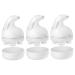 Fomiyes 3 STK scalp massager Head massager Head massager Nack Massage devices Massage device for the head Head massage brush electrical claws massage physiotherapy white