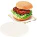 500 Pack Restaurant-Grade Non-Stick Hamburger Patty Paper | Round Wax Paper 4.25'' Dia | GWHOLE - Buy Online on GoSupps.com
