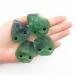 Crystal Rough Beautiful 1PC Natural Green Fluorite Quartz Hedgehog Ornaments Hand Carved Crystal Stones Gifts Natural Quartz Crystals