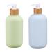 Crush bottles of travel bottles shampoo bottles for filling HDPE exhaustive travel container for shampoo travel shampoo container for shampoo creams lotion toilet items (C 2PCs 300ml) 300ml C 2PCs