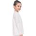 Mancyfit Girls Thermal Long Sleeve Top - Fleece Lined Underwear Baselayer | White (Small) - Buy Online on GoSupps.com