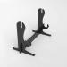 LEILIN Acrylic Samurai Sword Stand - Two-Layer Desktop Katana Holder in Black - Buy Online on GoSupps.com