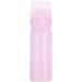 Buy Honiwu Hair Oil Applicator Bottle 170ml | Root Ridge Comb & Brush for Perfect Hair Color Application - Pink - Buy Online on GoSupps.com