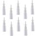 Beavorty 40 Pcs Mini Travel Bottles Set - Refillable Spray and Direct Injection Containers for Liquids - White Colloid Size - TSA Approved - Buy Online on GoSupps.com
