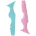 FOMIYES 4 Pcs Silicone Beauty Ruler Eyeshadow Eyeliner Stamp Eyeliner Guide Template Beauty Tools Protection - Buy Online on GoSupps.com