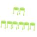 FRCOLOR 8 Pcs Drops Auxiliary Holder Supplies Drops Aid Racks Practical Drops Bracket Bottle Guides Drops Guides Durable Drops Assists Accessories 3.5X2X2CMx4pcs Greenx4pcs