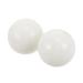 Magiclulu 2 sentences massage fitness ball round fitness balls handmade ball rolling handball massage balls for hand exercises hand bales Massage hand medicine marble round tool white 5.3x5.3cm white