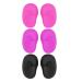 EXCEART Hair Coloring Ear Protector 3 Pairs Plastic Hair Dyeing Ear Cover Hair Salon Ear Cover Pads Ear Protection Caps Anti Staining Ear Cover Shield Protects Silicone Ear Cover