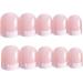 French Tip Press on Nails - Short Press On Nails with Nail Tips White edged pink Design Glossy press on nails Acrylic False Nails Cute Artificial Nails - Buy Online on GoSupps.com